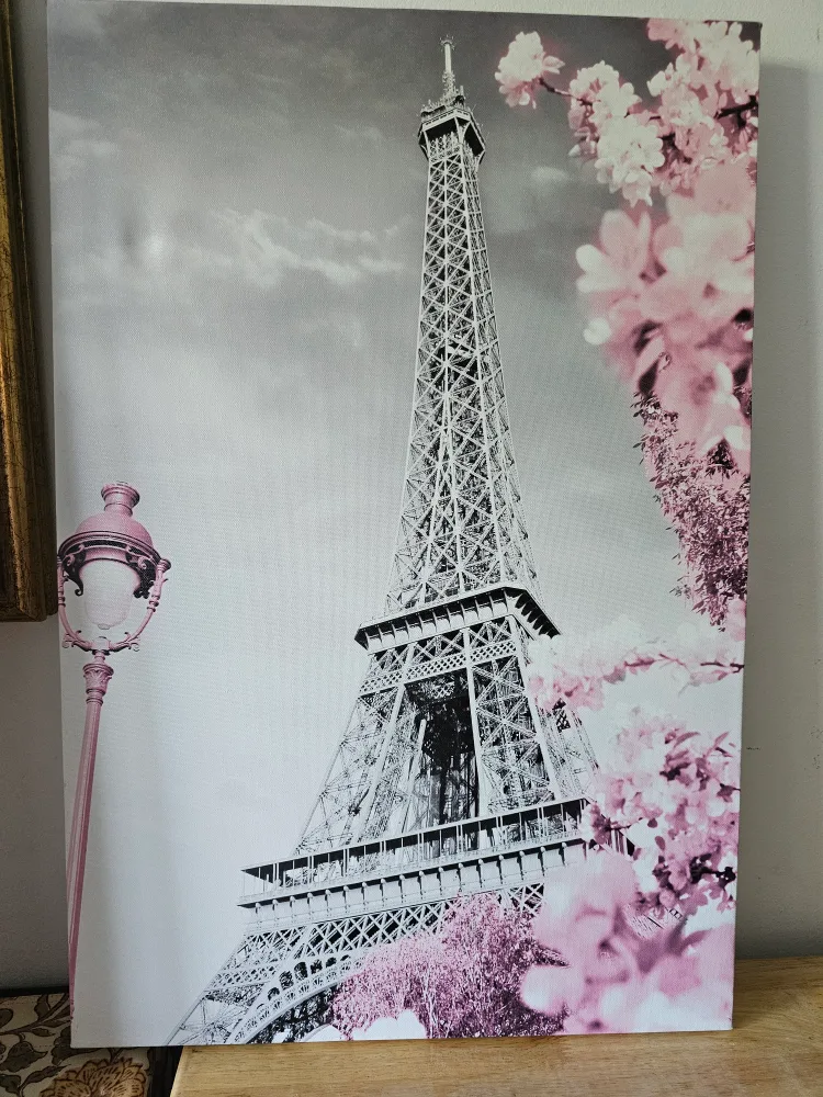 Set of 3 Paris Cityscape Canvas Prints image indicator(2)