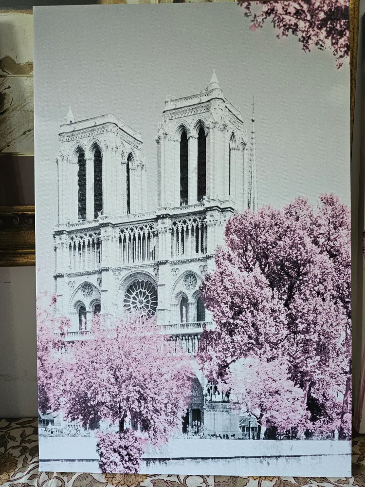 Set of 3 Paris Cityscape Canvas Prints image indicator(3)