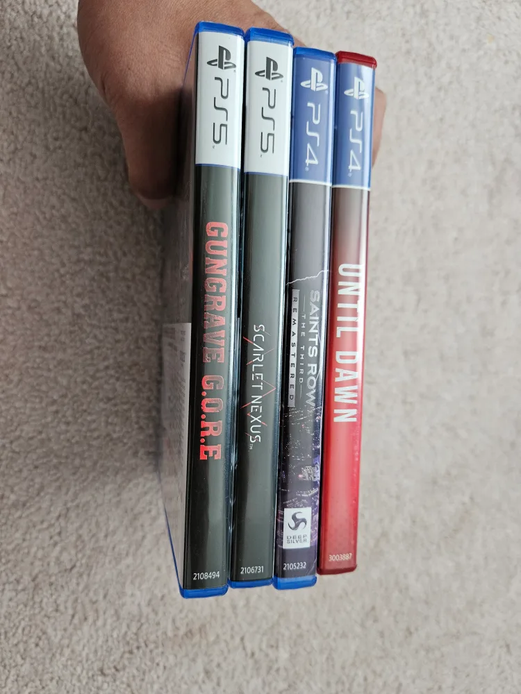 PS4 and PS5 games for sale - LIKE NEW image indicator(2)