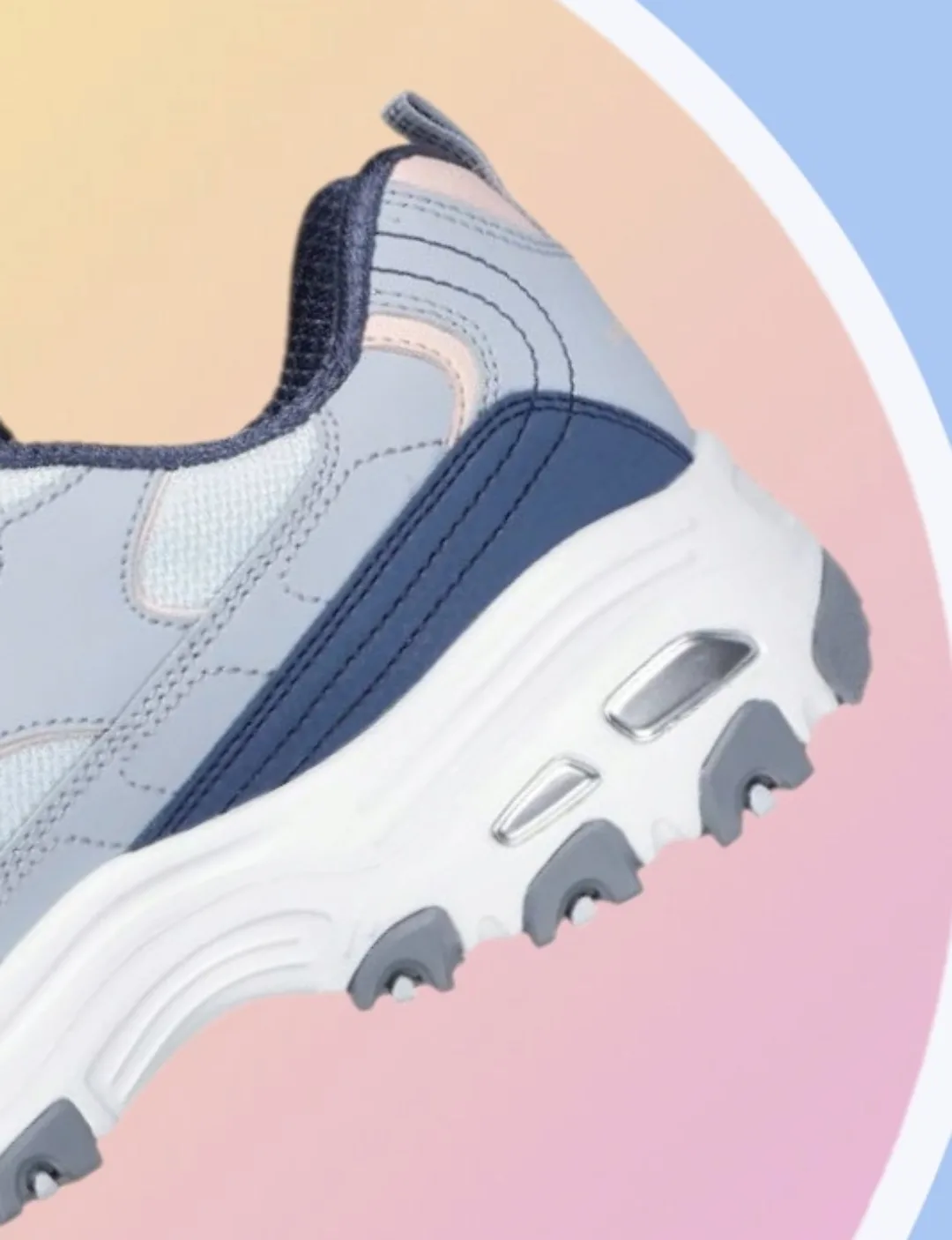 NEW Sz 9 Skechers D'Lites - Popular Vote Sneakers image indicator(5)