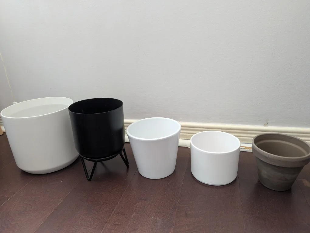 Assorted (5) Plant Pots thumbnail