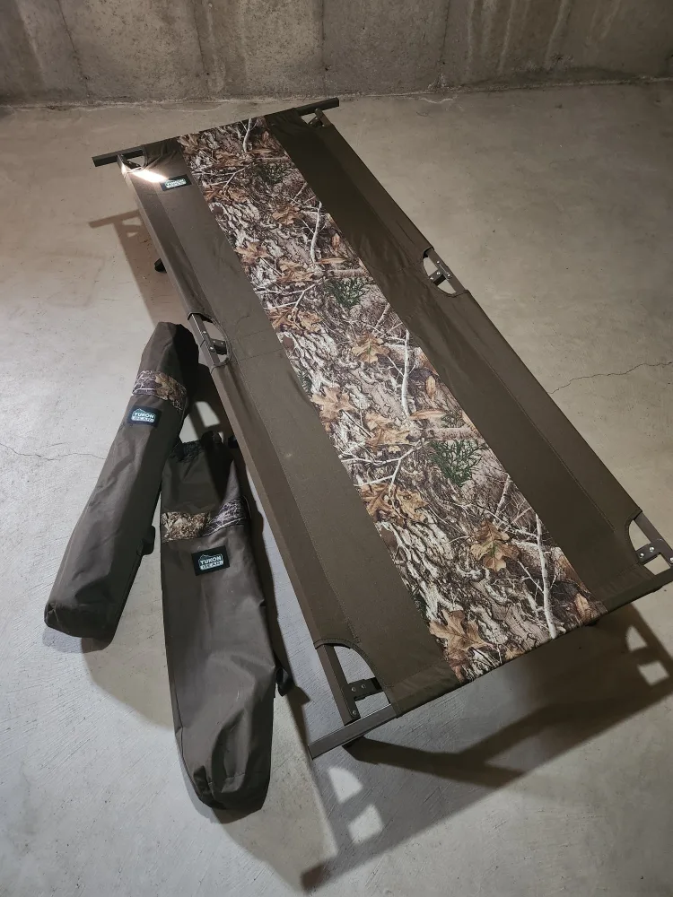 2 Yukon Gear Real Tree Heavy Duty Cots thumbnail