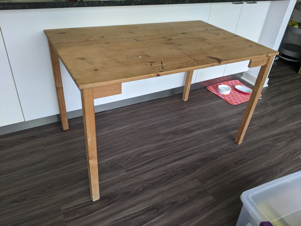 Solid Pine Table thumbnail