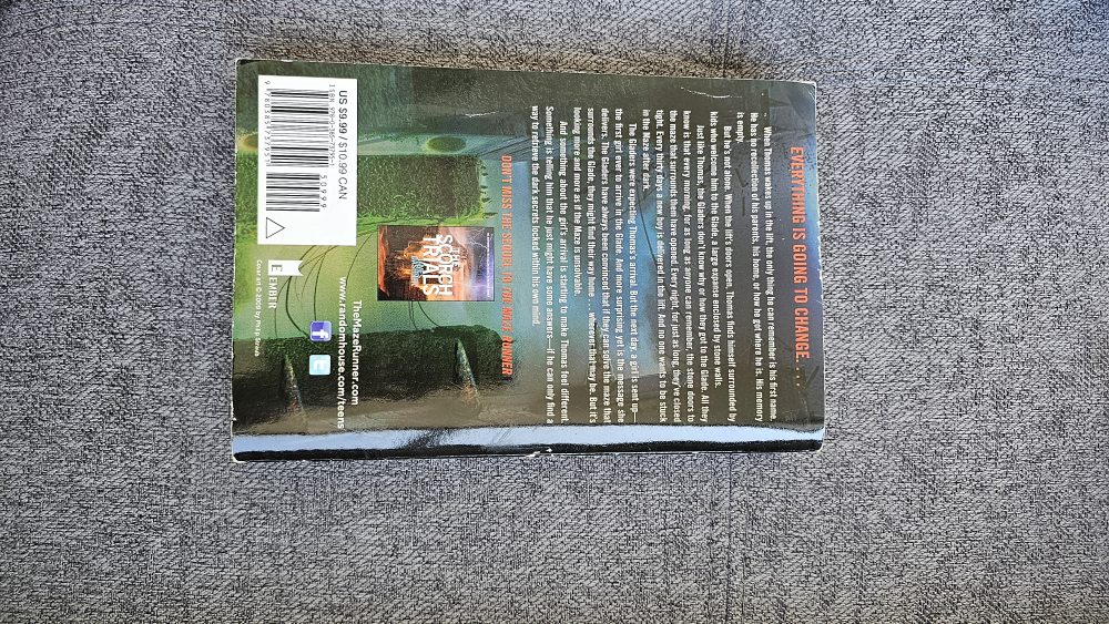 The Maze Runner by James Dashner - photo 2