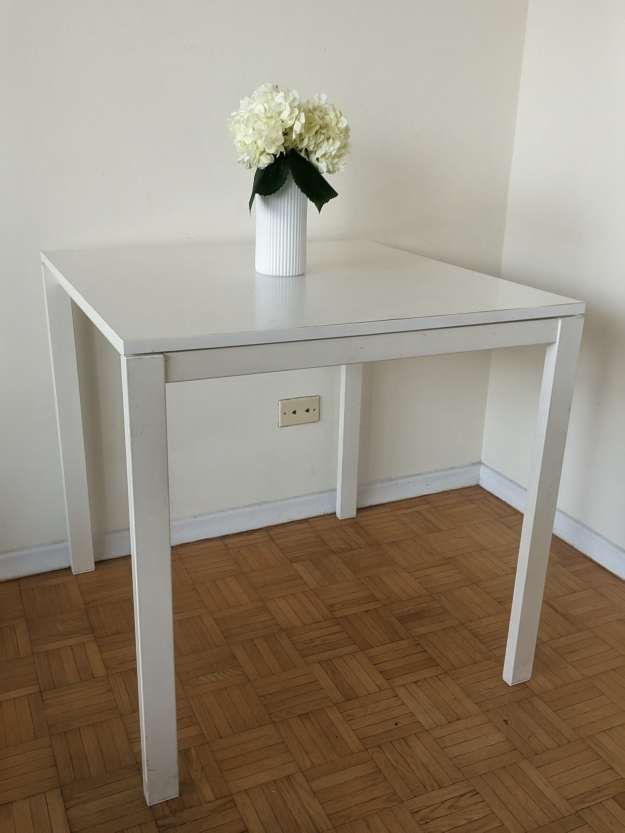IKEA White Square Table