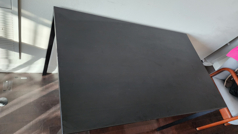 IKEA Sandsberg Black Table - 43 1/4x26 3/8" - photo 3