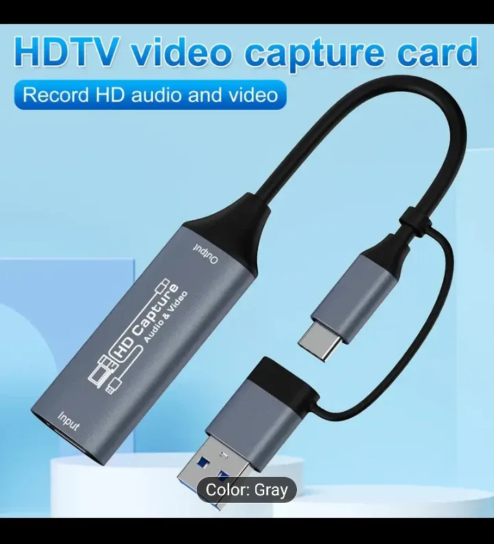 Capture Card HDMI signals to USB A or USB C devices thumbnail