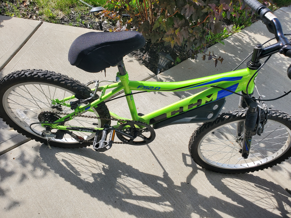 CCM FS2.0 20-inch Kids Bike - Green