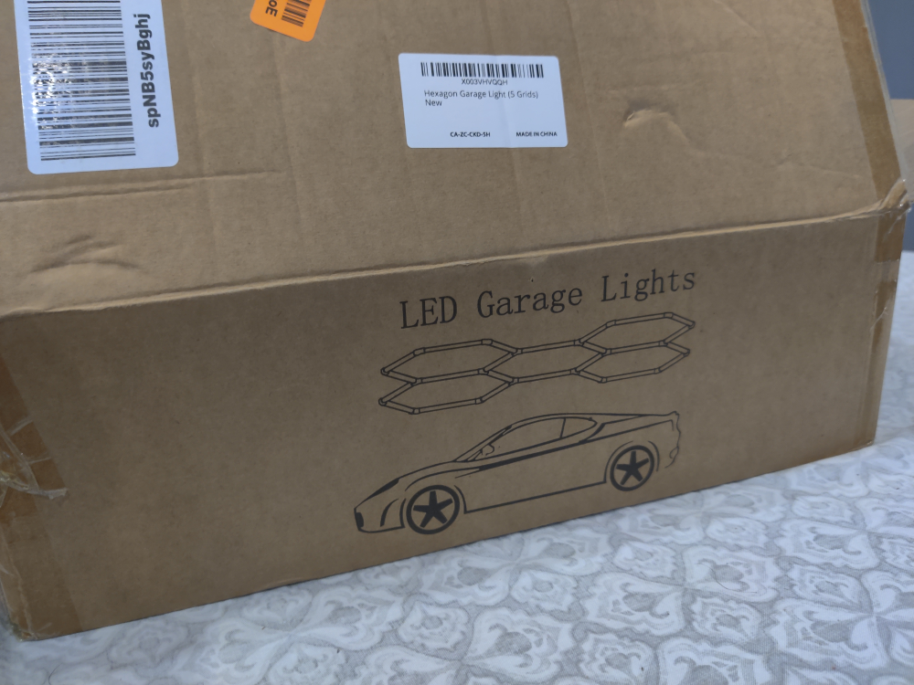 New LZHOME Hexagon Garage Lights (5 Grids) - photo 2