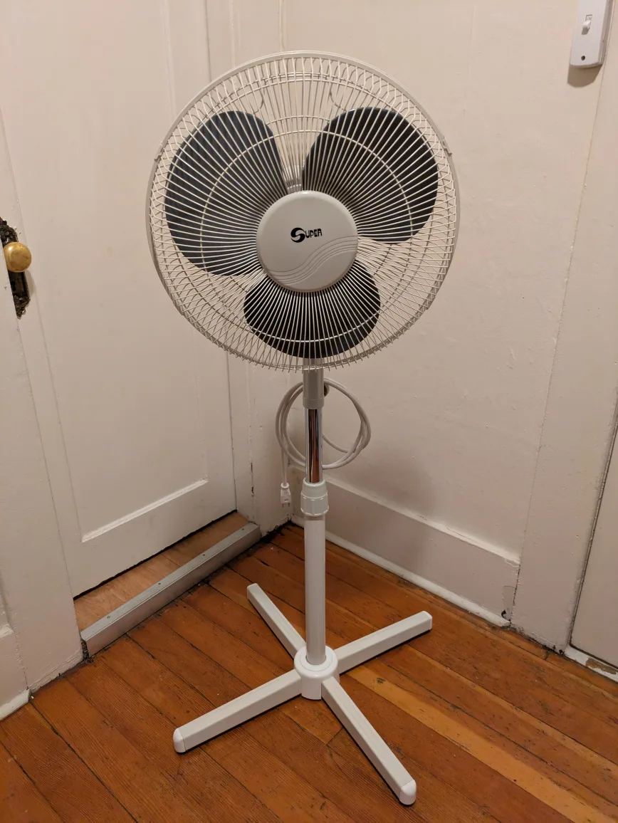 Super Stand Fan - White thumbnail