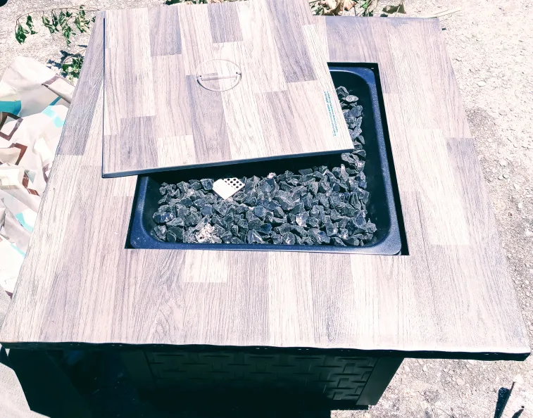 Square Fire Pit Table thumbnail