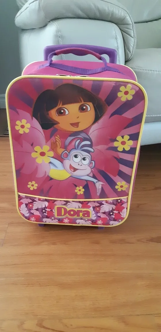 Dora the Explorer Kids Rolling Luggage thumbnail