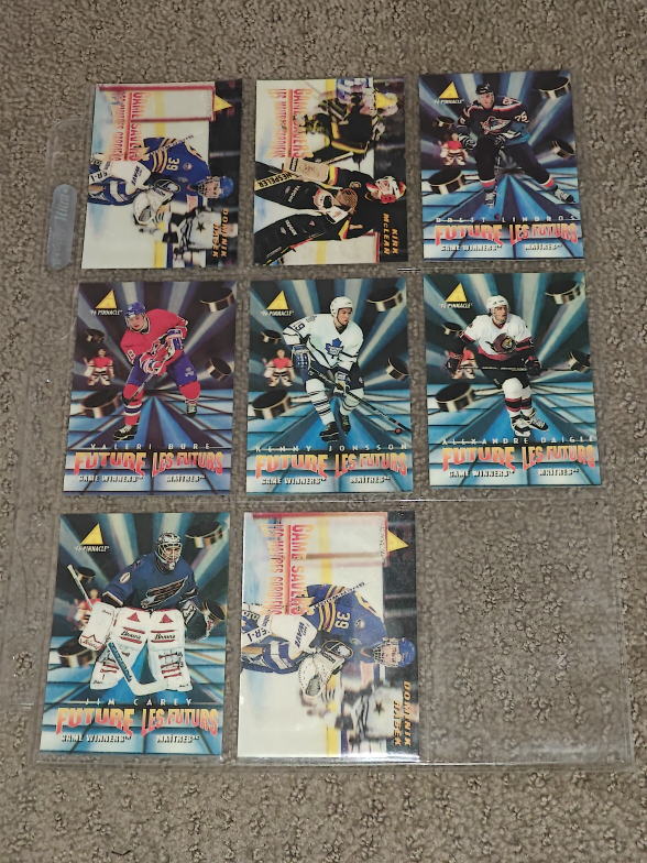 1995-96 & 1996-97 McDonalds Pinnacle Hockey Card - photo 4