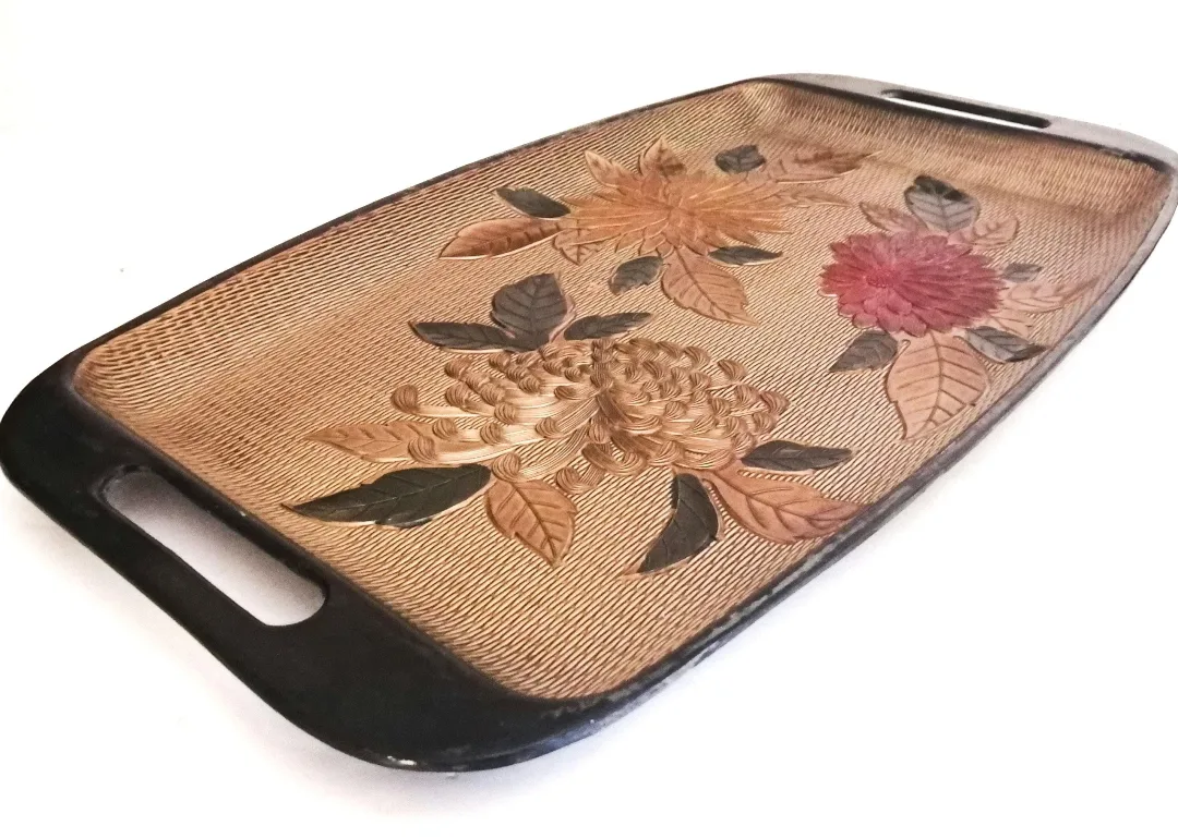 Plastic/Acrylic Tray - MCM Kitchenware ~ Retro Home Décor image indicator(5)