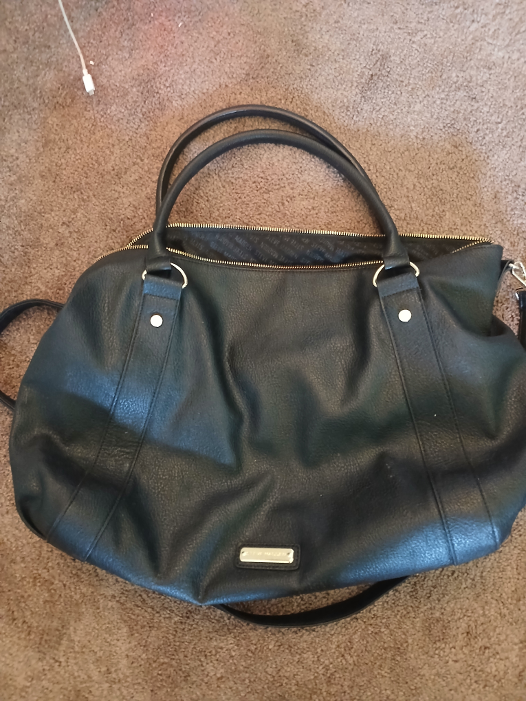 Steve Madden Black Tote Bag