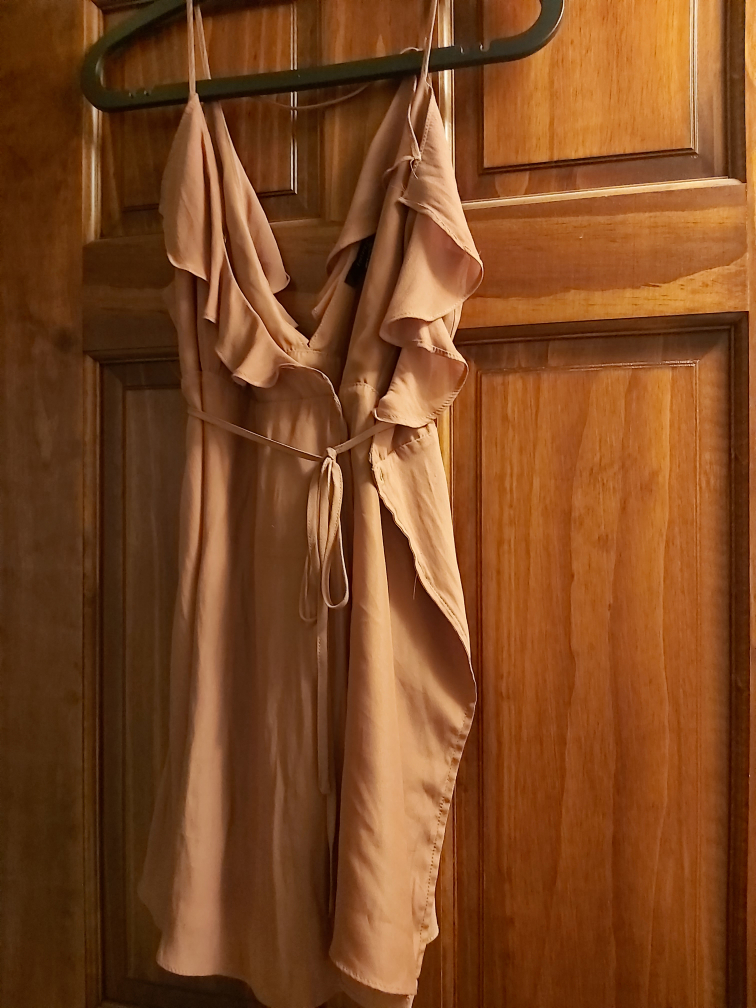 Forever 21 Pink Ruffle Dress - Size S