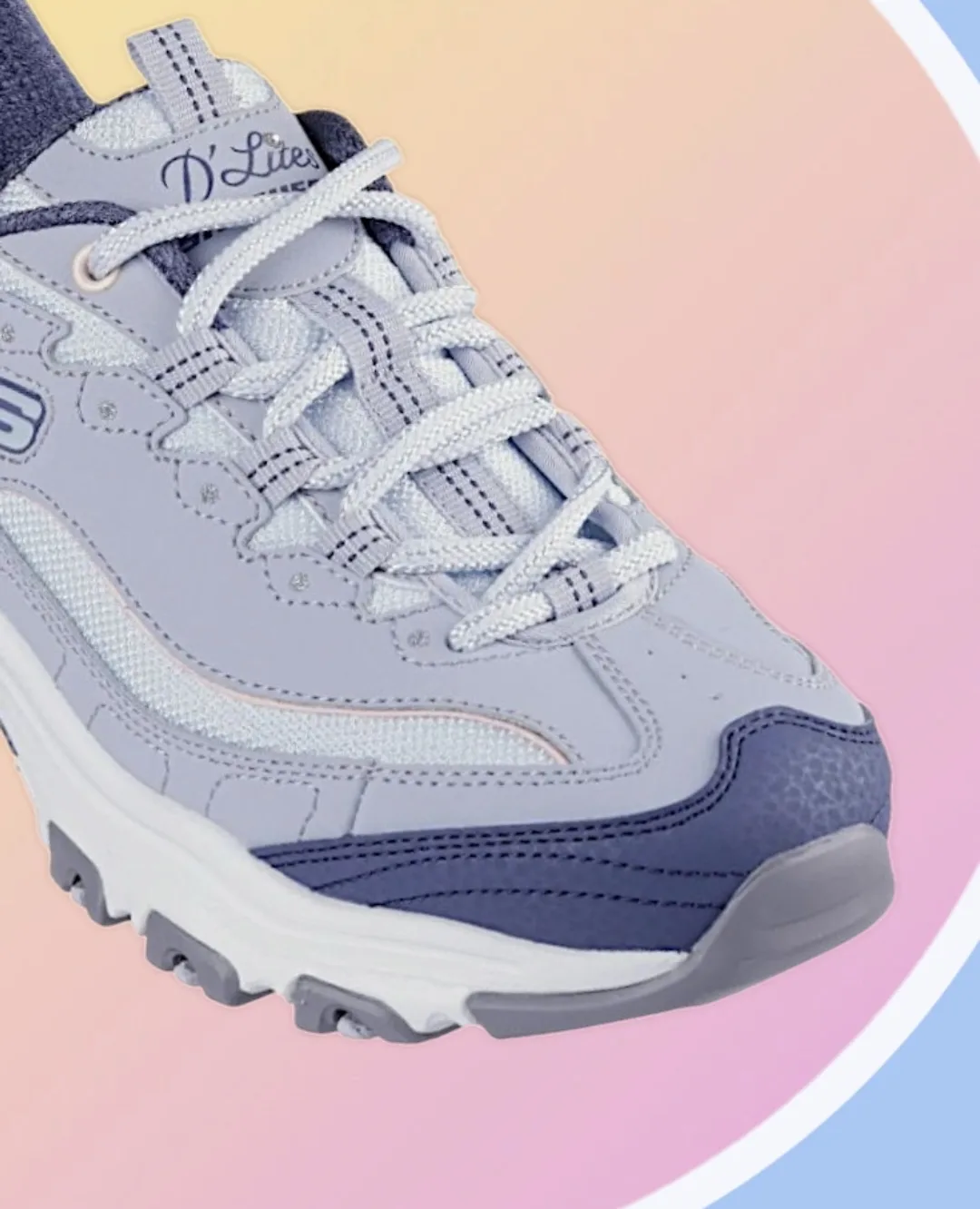 NEW Sz 9 Skechers D'Lites - Popular Vote Sneakers image indicator(4)