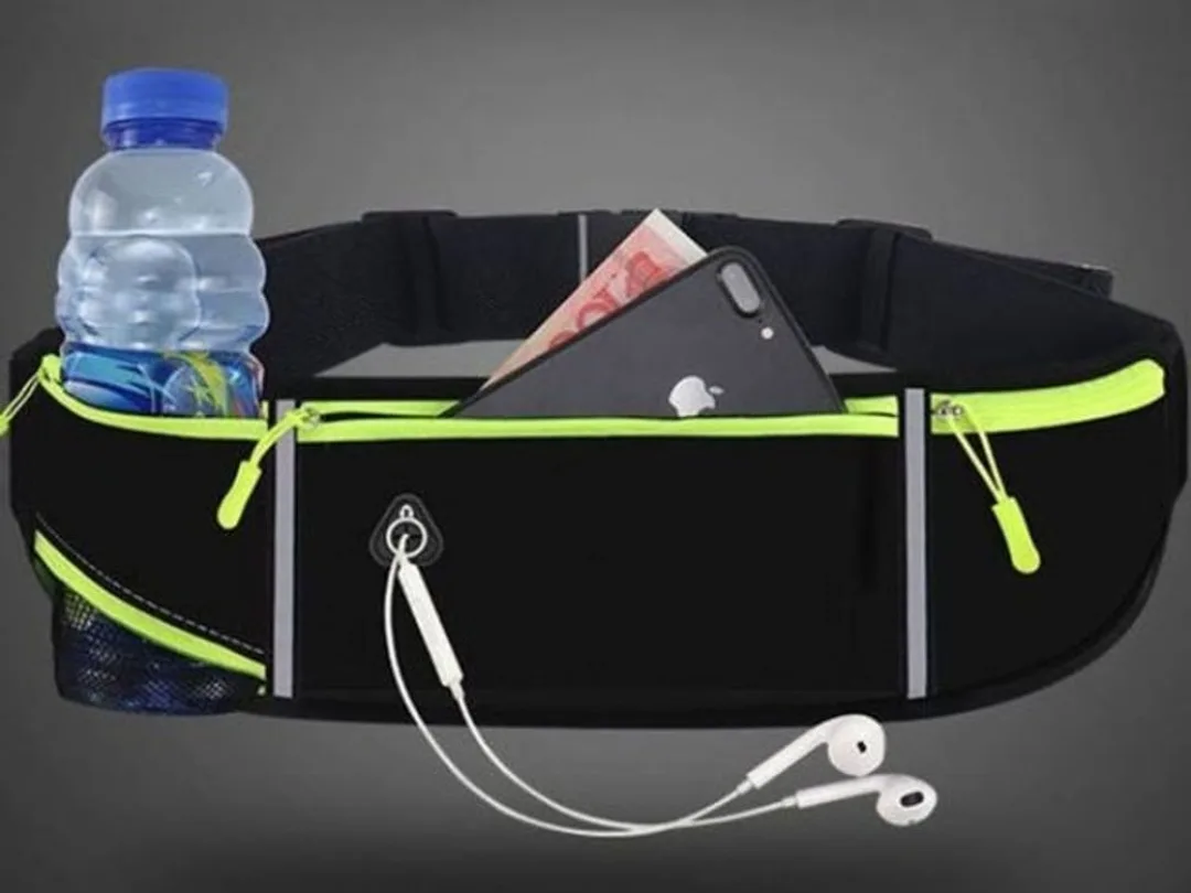 Running Belt Waist Pack - Black thumbnail
