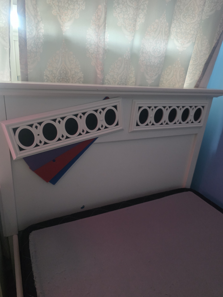 White Twin Bed Frame - photo 2