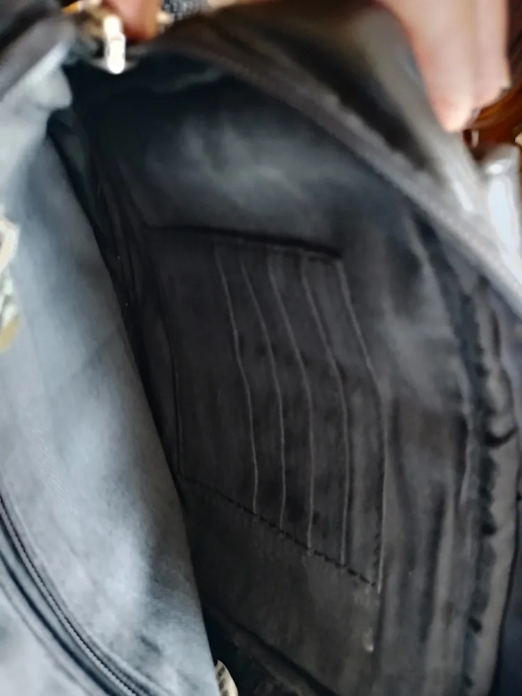 Black Leather Belt Bag image indicator(7)