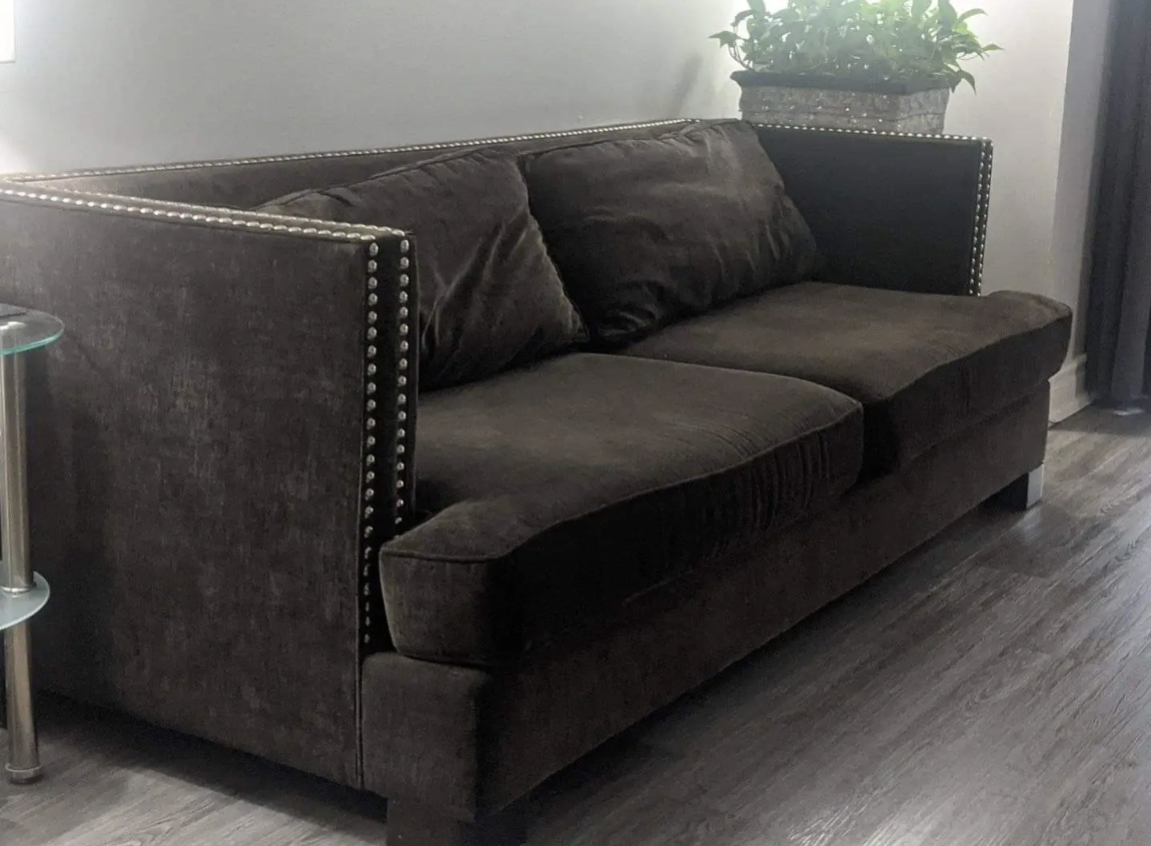Brown Sofa - 38 Inches