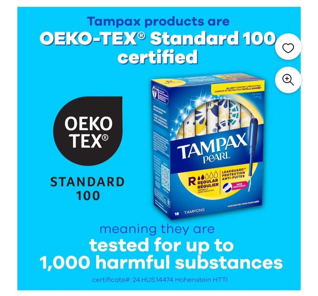 Tampax Pearl Tampons, with LeakGuard Braid, Super Absorbency, - photo 3