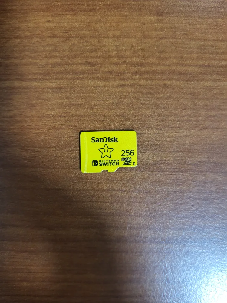SanDisk 256GB Nintendo Switch MicroSD Card thumbnail