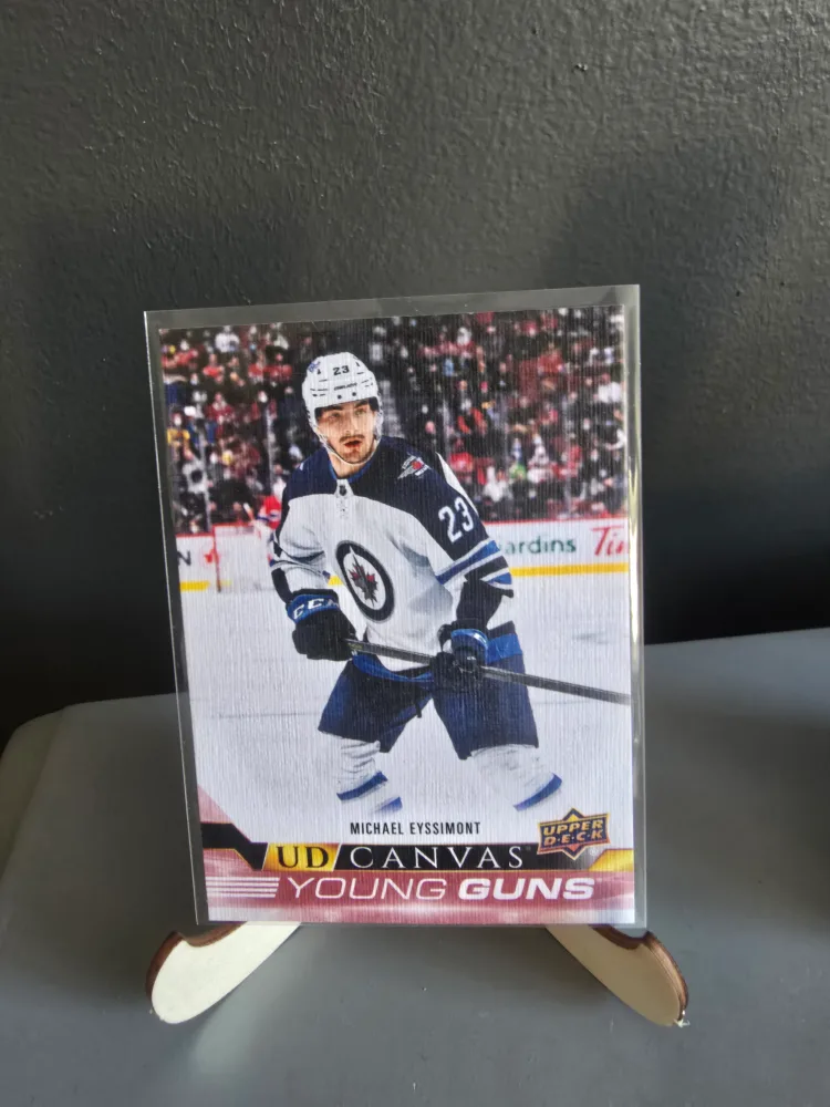 Michael Eyssimont Upper Deck Young Guns Canvas Card thumbnail