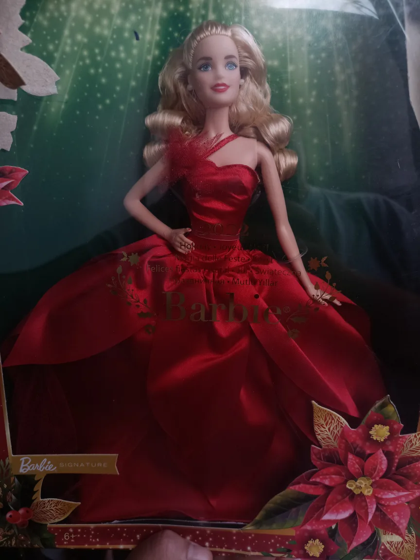 Barbie 2022 Holiday Doll - New in Box thumbnail