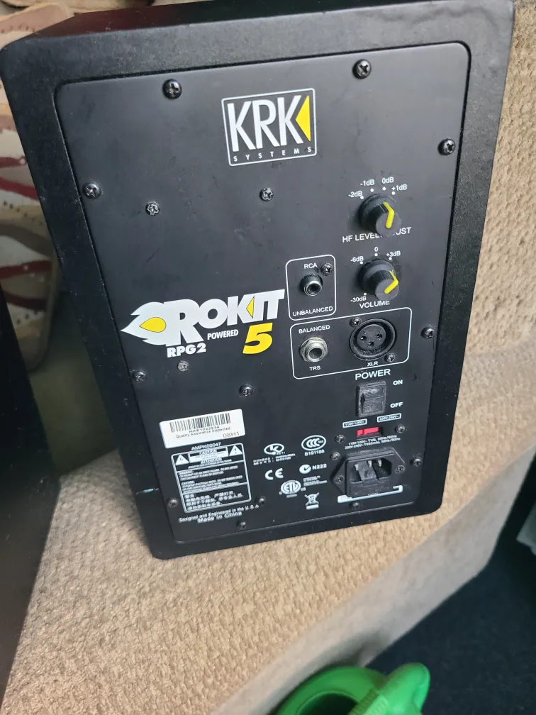 2 KRK Rokit 5 RPG2 Powered Studio Monitor image indicator(6)