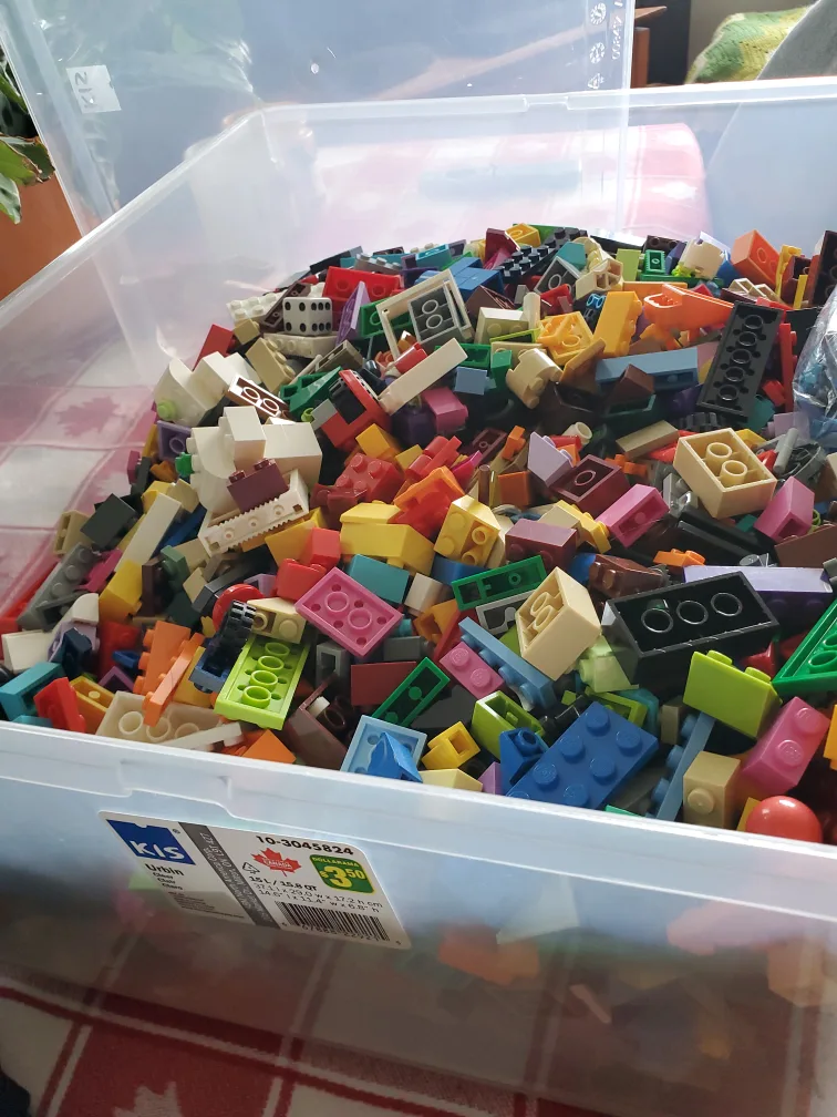 Lego Blocks in KIS Storage Bin thumbnail
