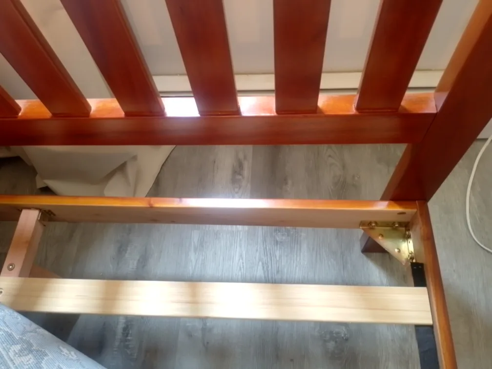 AS NEW QUEEN bed frame thumbnail