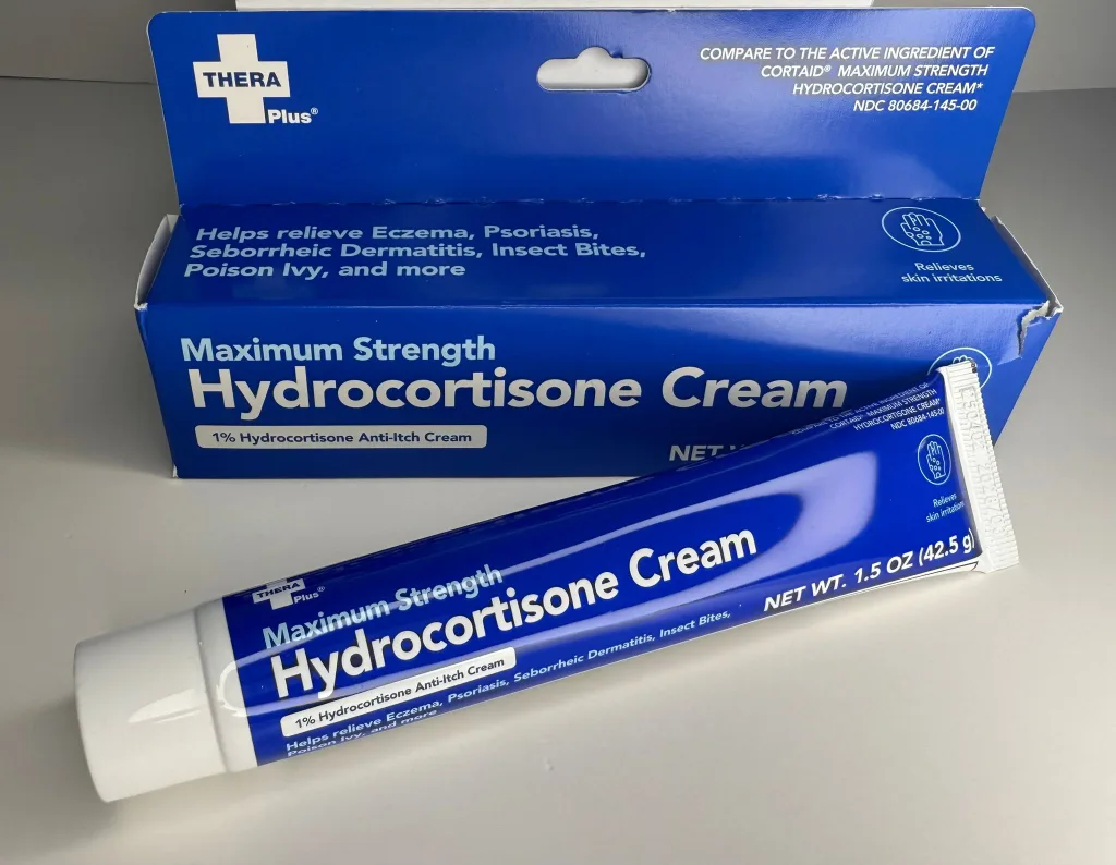 TheraPlus Maximum Strength Hydrocortisone Cream thumbnail