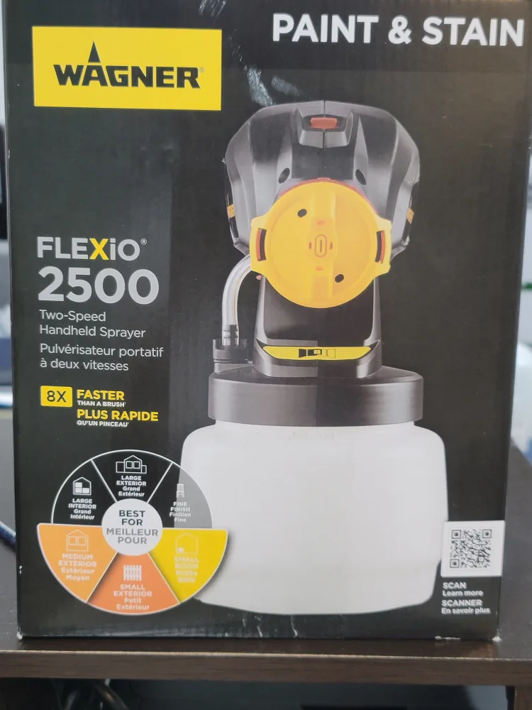 Wagner Flexio 2500 Handheld Paint Sprayer - Like New! image indicator(4)