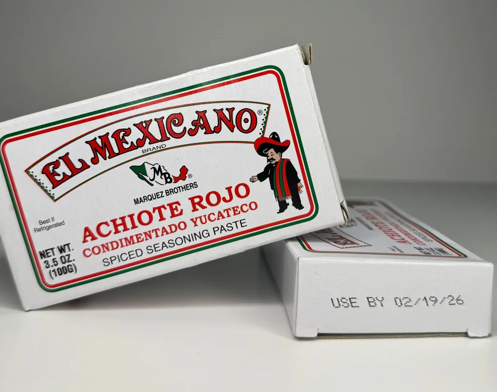 El Mexicano Achiote Rojo Spiced Seasoning Paste thumbnail