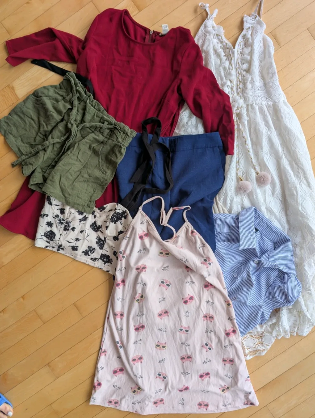 Assorted Women's Clothing Bundle, fits XS-S thumbnail