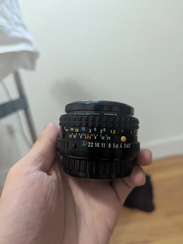 Asahi Pentax SMC Pentax A 50mm F/1.7 Standard Lens (LIKE NEW)