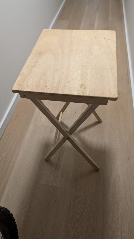 Folding Wooden Table