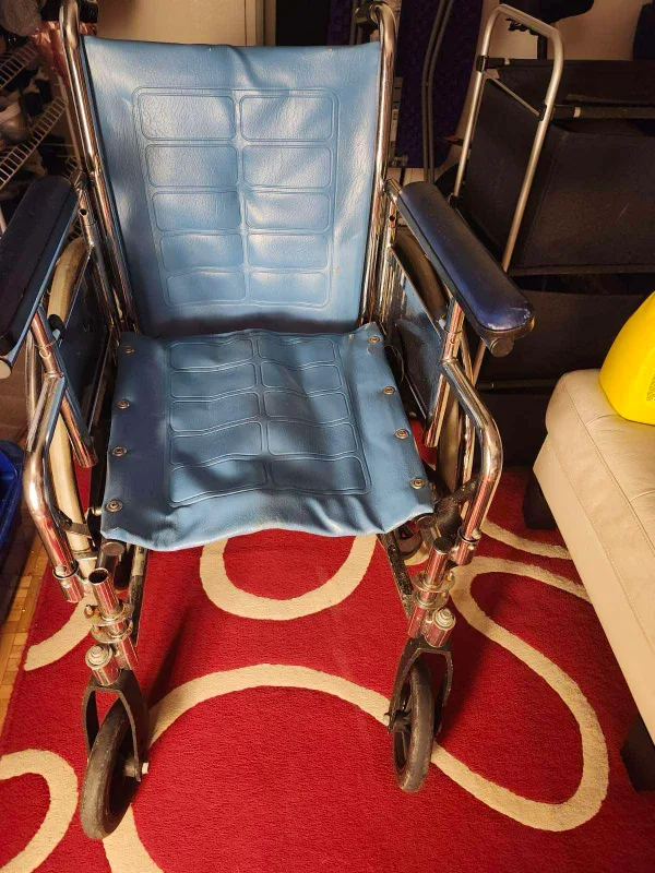 Wheelchair - Blue thumbnail