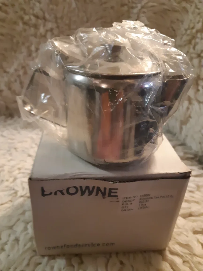 Browne Economy Tea Pot 12 Oz - New in Box 🇨🇦 thumbnail