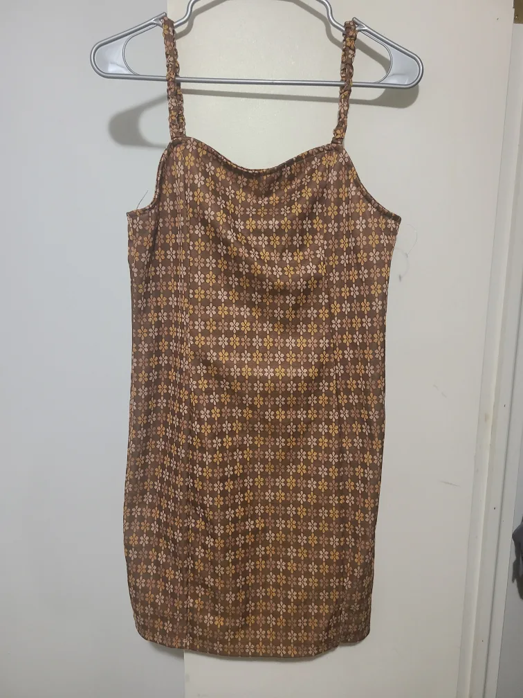 Hippie Rose Women's Brown Dress thumbnail