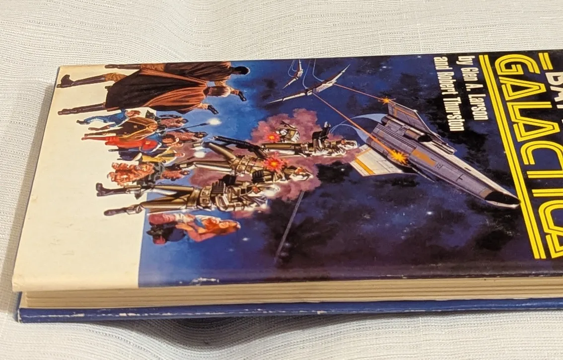 Battlestar Galactica 1st edition Hard Cover book 1978 image indicator(4)