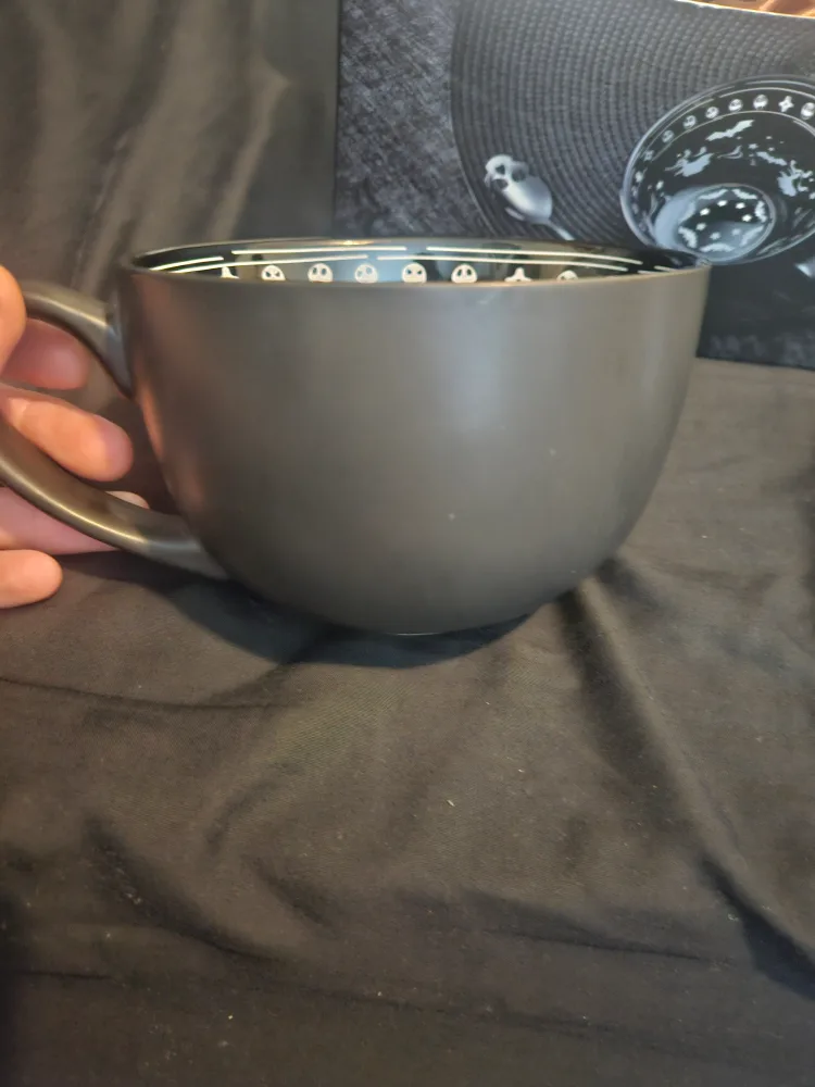 Midnight Skull Coffee Mug Halloween image indicator(4)
