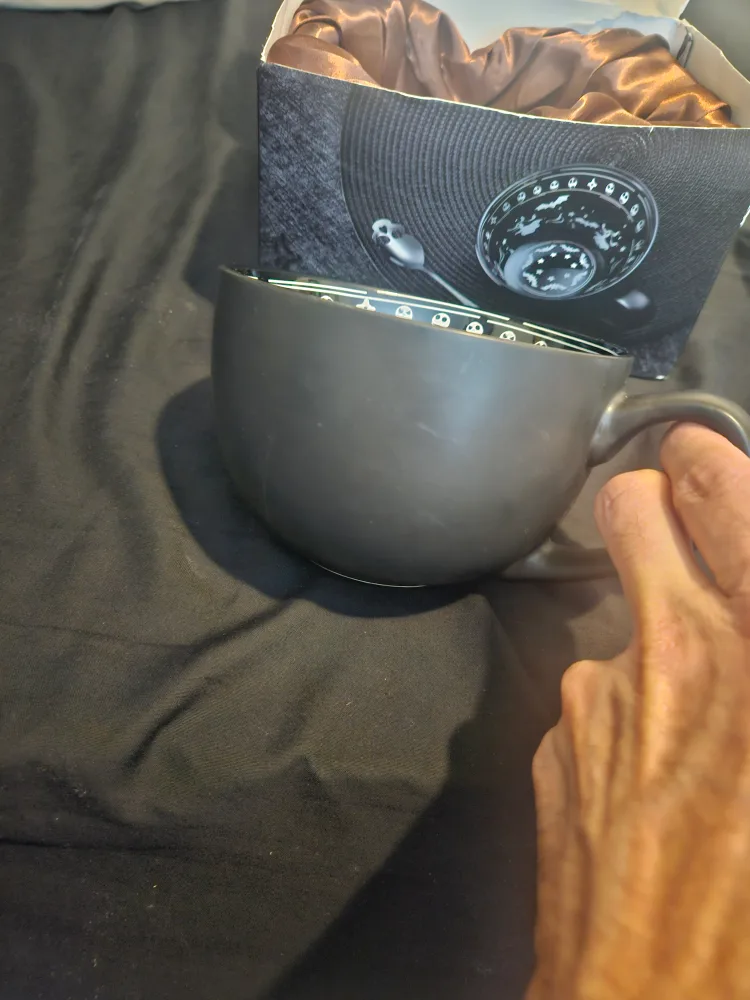 Midnight Skull Coffee Mug Halloween image indicator(5)