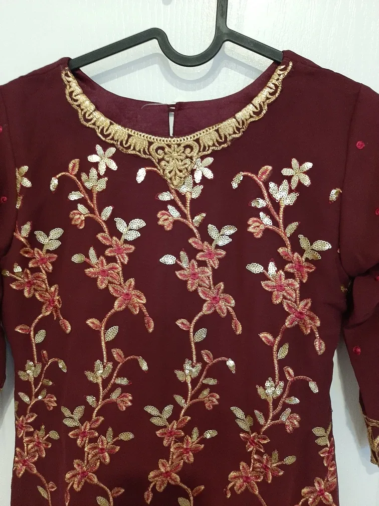 Girl's Party wear Salwar Kurta Set image indicator(2)