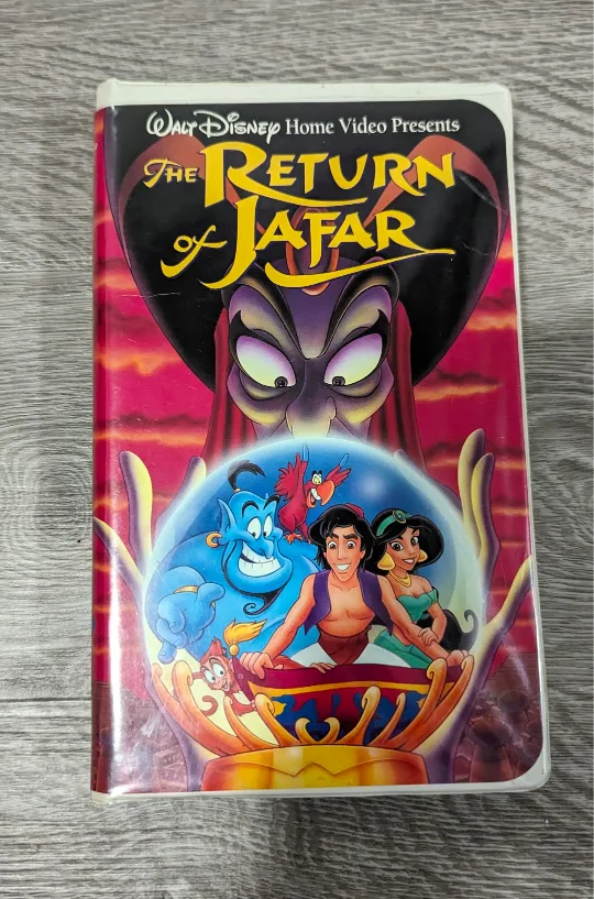 The Return of Jafar VHS Tape thumbnail