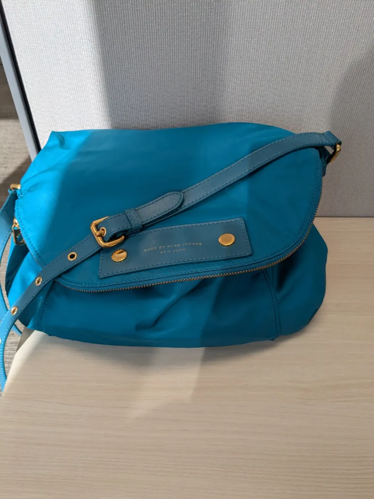 Marc by Marc Jacobs Authentic Teal Shoulder Bag thumbnail