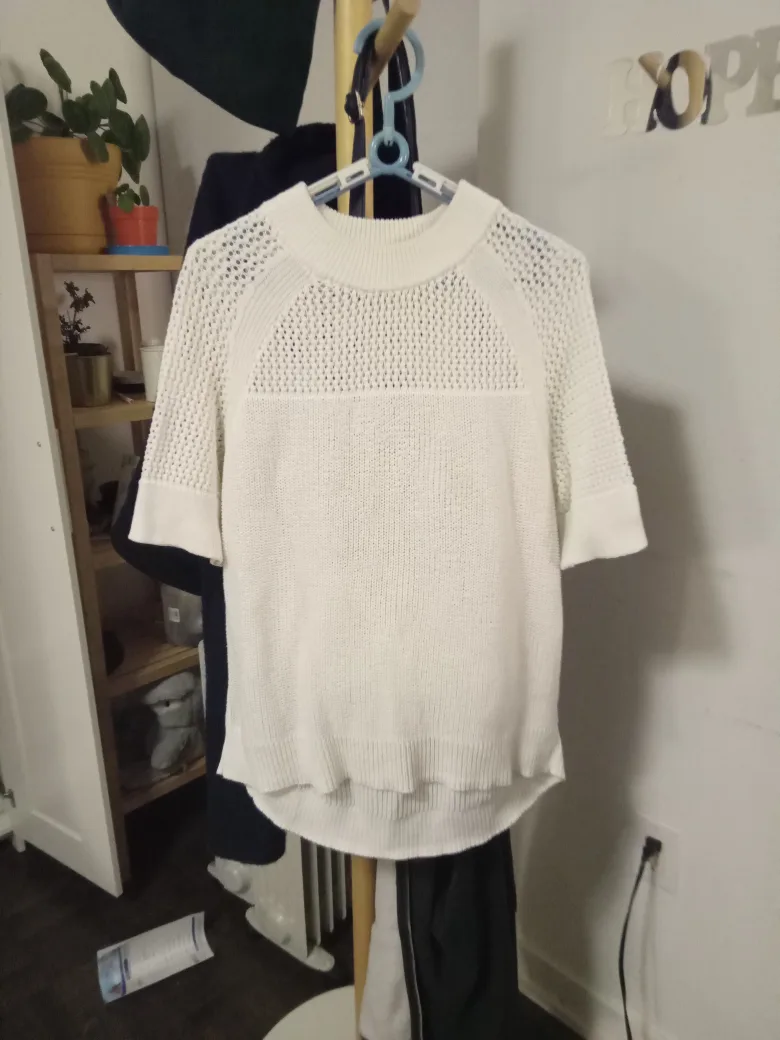 Daily Thread Cream Knit Top - XL thumbnail