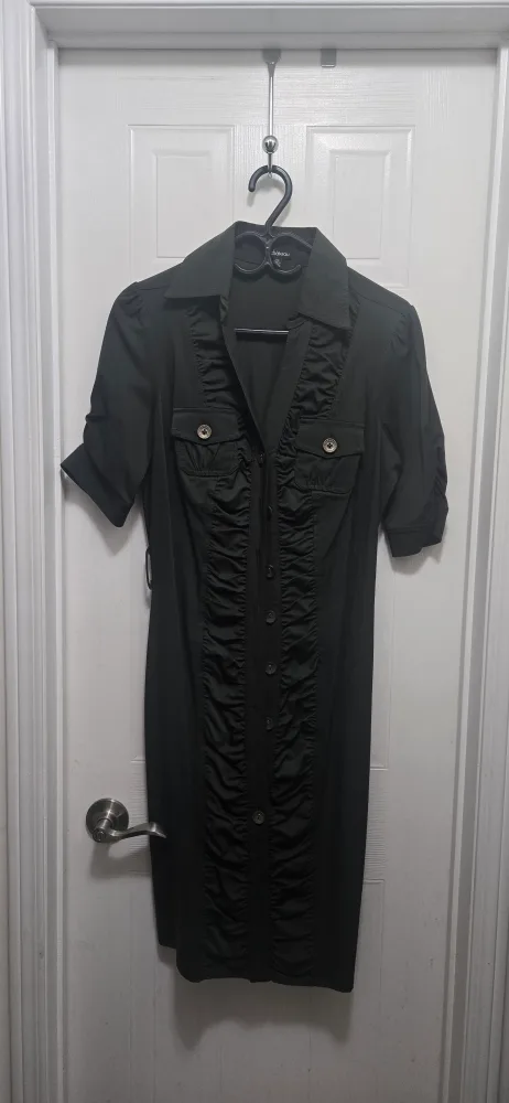Chateau Olive Green Dress - Size S thumbnail