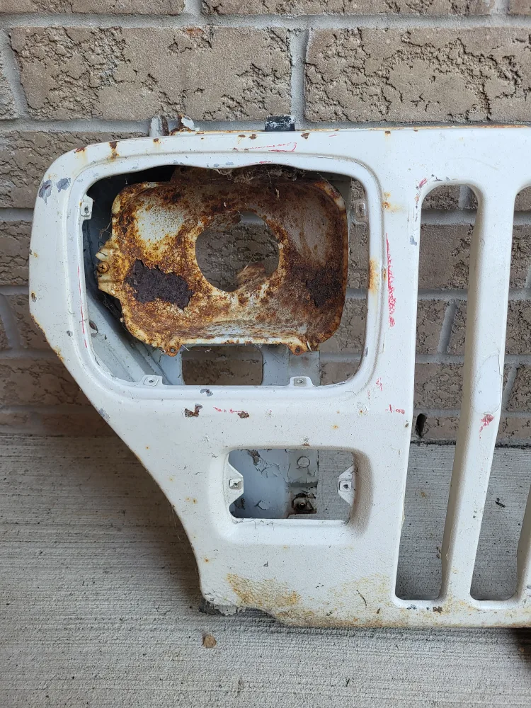 Jeep Wrangler YJ Grill - For Parts/Repair image indicator(2)